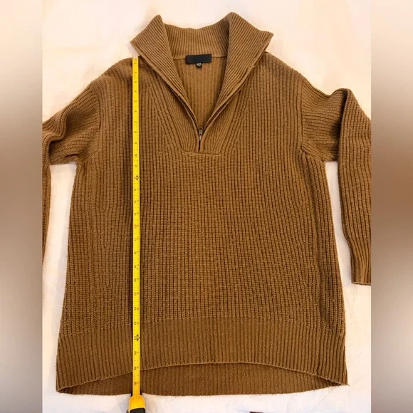 Nili Lotan Quarter Zip Cashmere Sweater XS/S - Picture 5 of 6